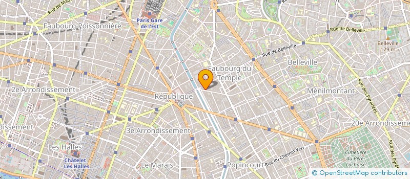 localisation de l'entreprise DRC 95 à PARIS