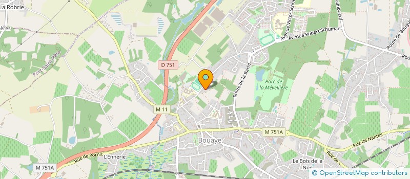 localisation de l'entreprise DRC  BOUAYE