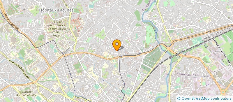 localisation de l'entreprise DRCK à MONTPELLIER