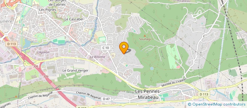 localisation de l'entreprise DRCS à LES PENNES-MIRABEAU
