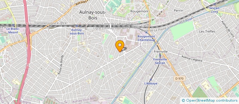 localisation de l'entreprise DRD CONSULTING à AULNAY-SOUS-BOIS