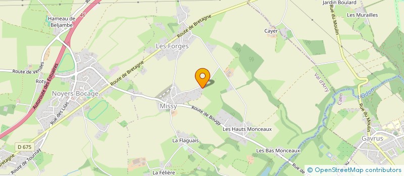 localisation de l'entreprise DRD ELECTRICITE DOMOTIQUE à VAL D'ARRY