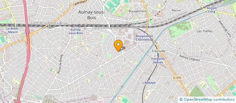 localisation de l'entreprise DRD EXPERTISE  AULNAY-SOUS-BOIS