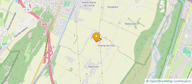 localisation de l'entreprise DRDT  VIF