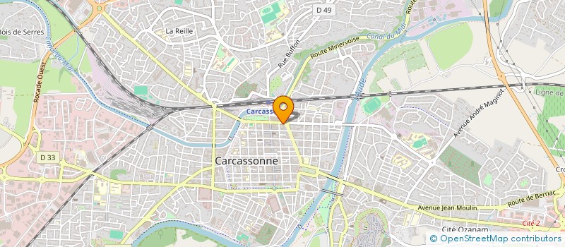 localisation de l'entreprise DRDV à CARCASSONNE