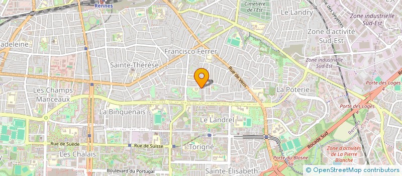 localisation de l'entreprise DRE  RENNES