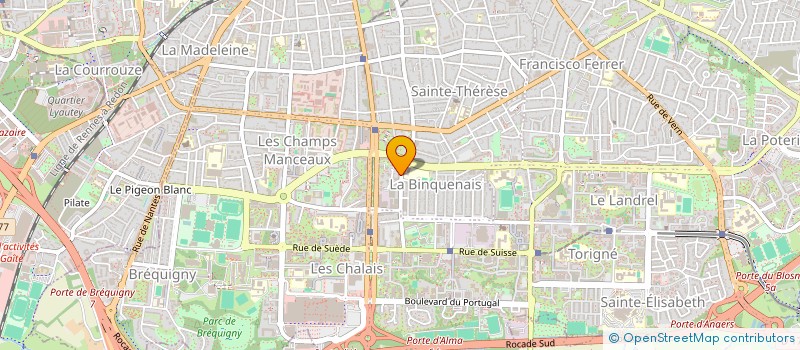 localisation de l'entreprise DRE  RENNES