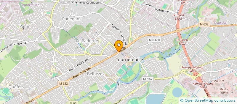 localisation de l'entreprise DRE@MER à TOURNEFEUILLE
