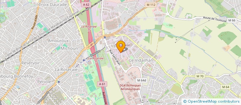 localisation de l'entreprise DREAC PRODUITS à BALMA