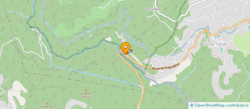localisation de l'entreprise DREAFTER à SAINT-CEZAIRE-SUR-SIAGNE