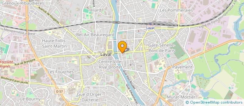 localisation de l'entreprise DREAM 53 à LAVAL