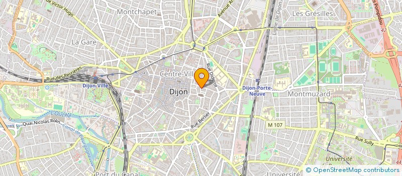 localisation de l'entreprise DREAM  DIJON