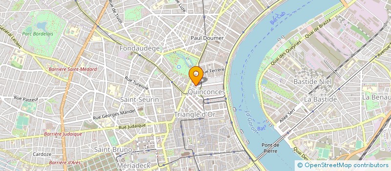 localisation de l'entreprise DREAM à BORDEAUX