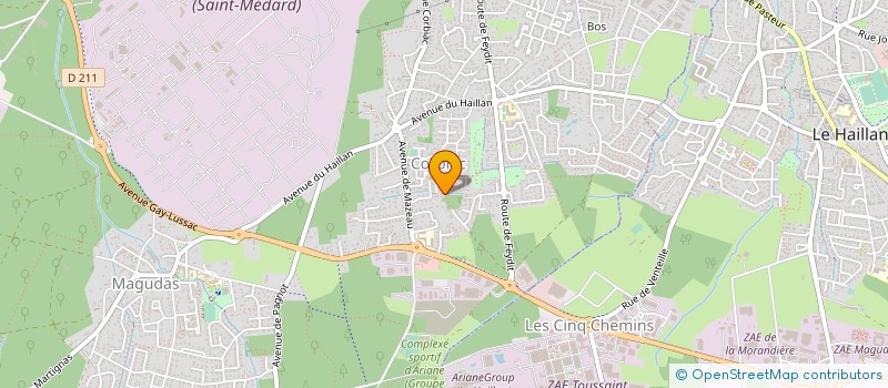 localisation de l'entreprise DREAM  SAINT-MEDARD-EN-JALLES