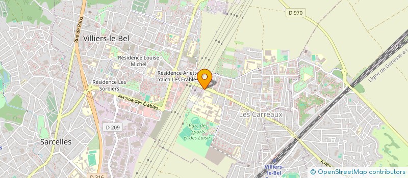 localisation de l'entreprise DREAM AND DISCO  ARNOUVILLE