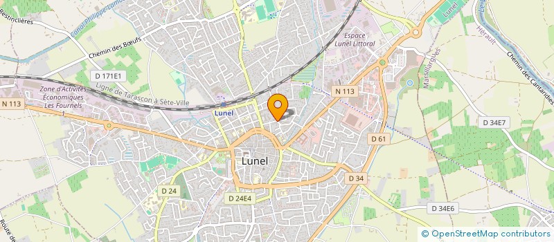 localisation de l'entreprise DREAM BEAUTY à LUNEL