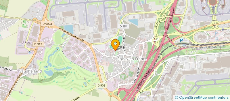 localisation de l'entreprise DREAM BOX  ROISSY-EN-FRANCE