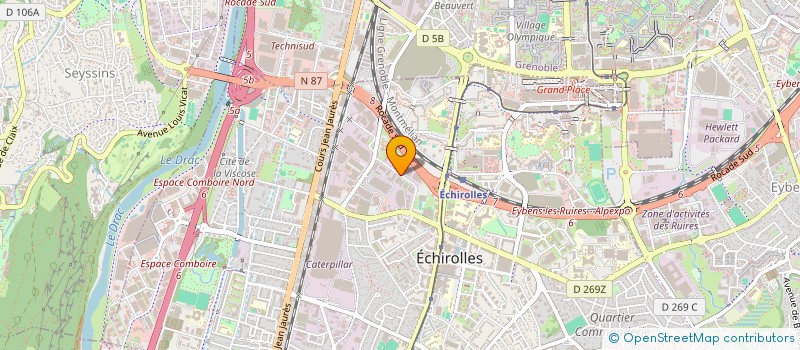 localisation de l'entreprise DREAM & BUY à ECHIROLLES