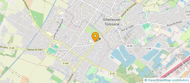 localisation de l'entreprise DREAM CAR 31  FROUZINS