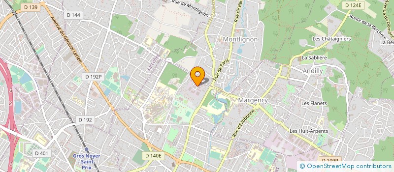 localisation de l'entreprise DREAM CAR à EAUBONNE