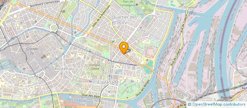 localisation de l'entreprise DREAM CATCHER  STRASBOURG