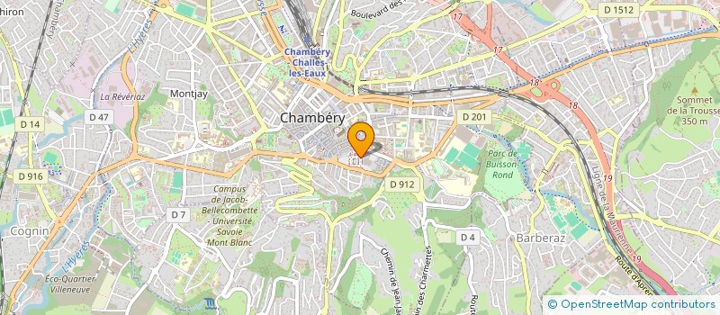 localisation de l'entreprise DREAM COME TRUE  CHAMBERY