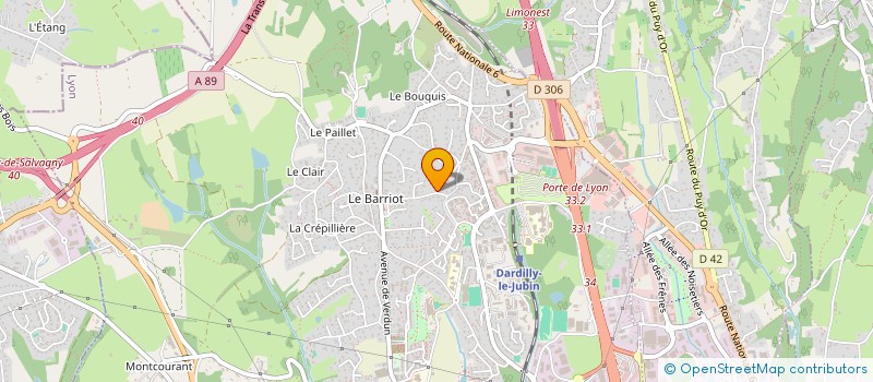 localisation de l'entreprise DREAM COMPANY  DARDILLY