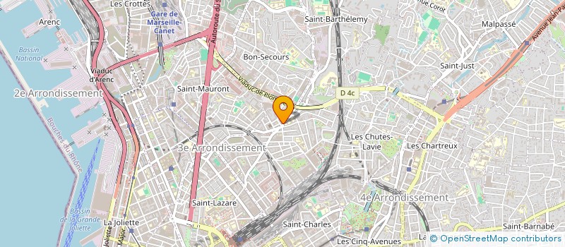 localisation de l'entreprise DREAM CONDUITE à MARSEILLE