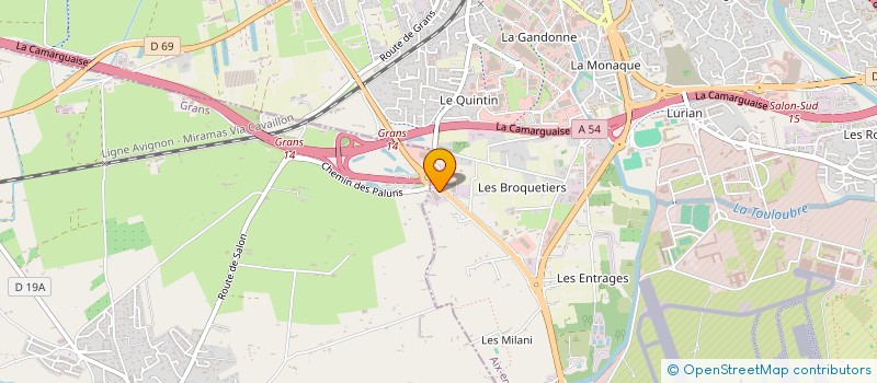 localisation de l'entreprise DREAM CORE MUSIC  SALON-DE-PROVENCE