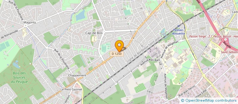 localisation de l'entreprise DREAM ELECTRONIQUE à PESSAC