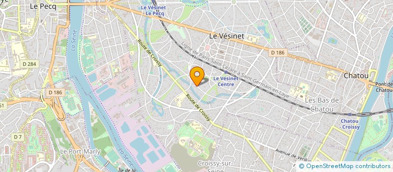 localisation de l'entreprise DREAM ENERGY à LE VESINET