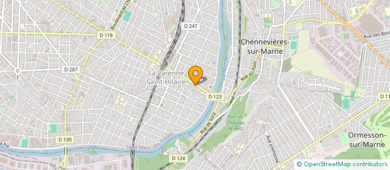 localisation de l'entreprise DREAM EVENT à SAINT-MAUR-DES-FOSSES