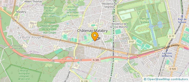 localisation de l'entreprise DREAM FAMILY  CHATENAY-MALABRY