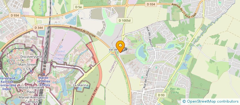 localisation de l'entreprise DREAM FIELD  MAGNY-LE-HONGRE