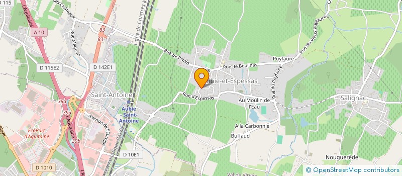 localisation de l'entreprise DREAM GOODIES  VAL DE VIRVEE