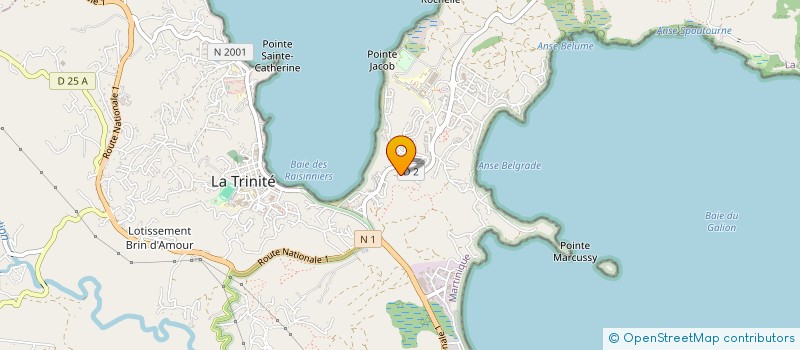 localisation de l'entreprise DREAM GRAN MOUN  LA TRINITE