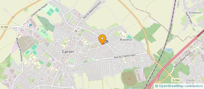 localisation de l'entreprise DREAM HOME  CARVIN