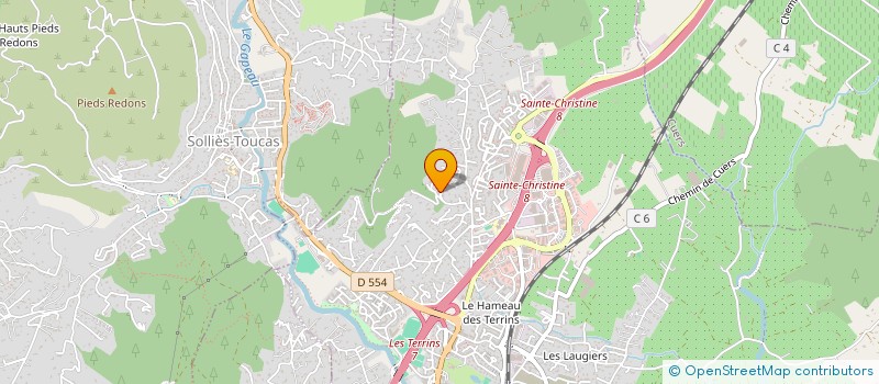 localisation de l'entreprise DREAM HOME  SOLLIES-PONT