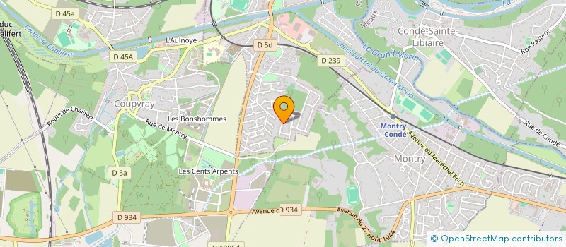 localisation de l'entreprise DREAM HOME DUBLIN  ESBLY