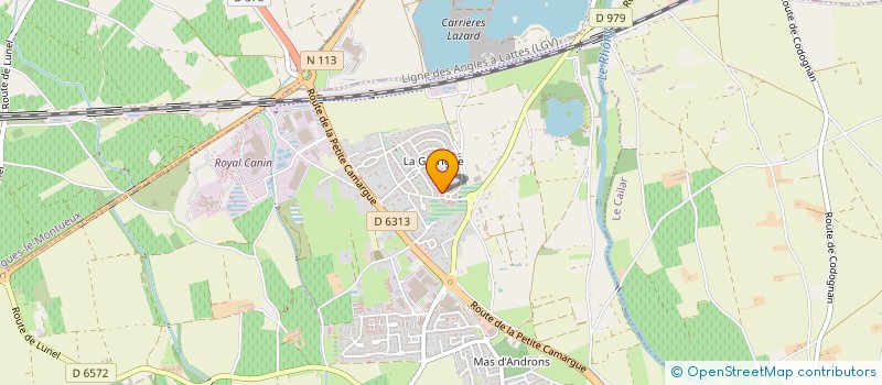 localisation de l'entreprise DREAM HOUSE  AIMARGUES