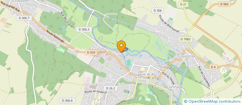 localisation de l'entreprise DREAM HOUSE DESIGN à NOGENT-LE-ROI