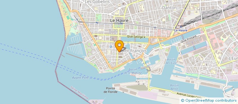 localisation de l'entreprise DREAM IMMOBILIER à LE HAVRE