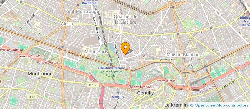 localisation de l'entreprise DREAM IN PROGRESS  PARIS