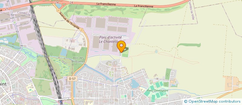 localisation de l'entreprise DREAM INVEST à MOISSY-CRAMAYEL
