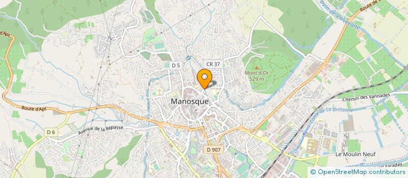localisation de l'entreprise DREAM LAB. à MANOSQUE