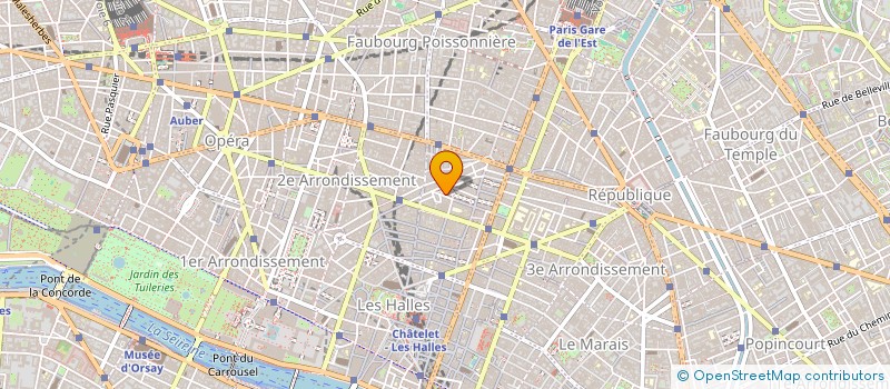 localisation de l'entreprise DREAM LAND à PARIS