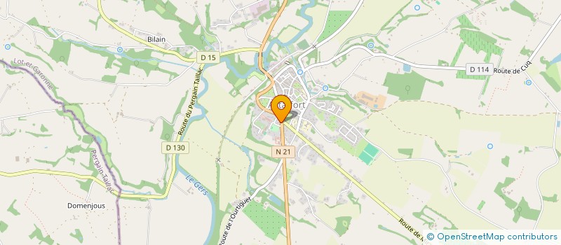 localisation de l'entreprise DREAM LANDES  ASTAFFORT