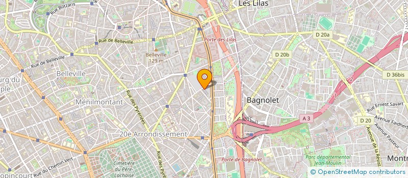 localisation de l'entreprise DREAM LAURE EVENT'S  PARIS