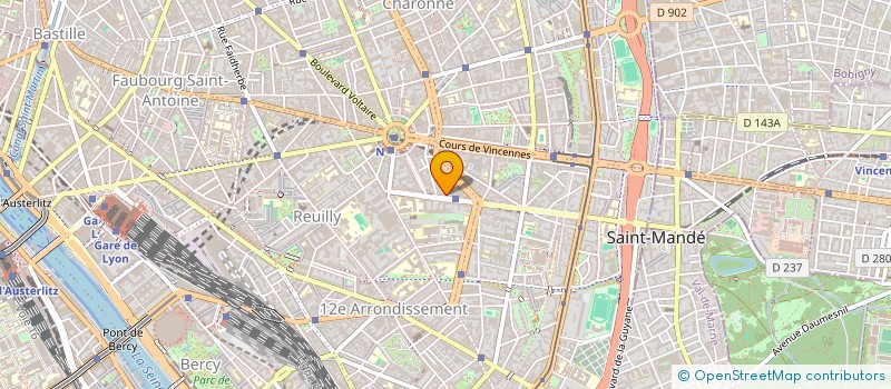 localisation de l'entreprise DREAM LEGS  PARIS