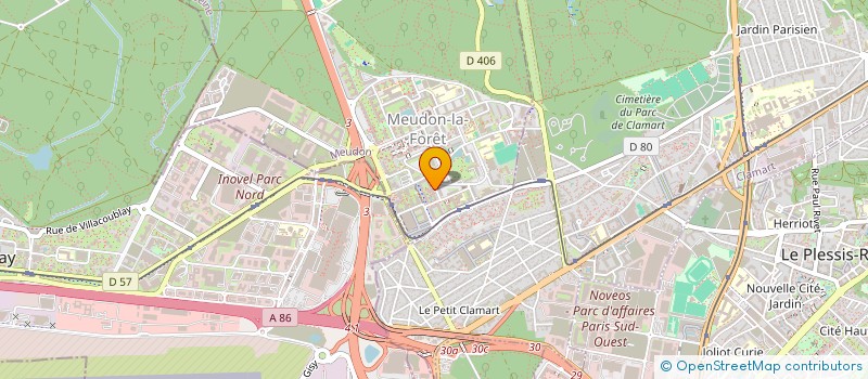 localisation de l'entreprise DREAM LIFE EVENTS à MEUDON